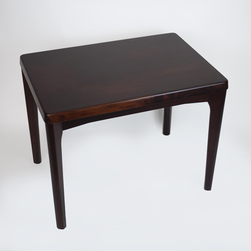 Vintage rosewood coffee table by Henning Kjærnulf for Vejle Stole and Furniture Factory, Denmark 1960