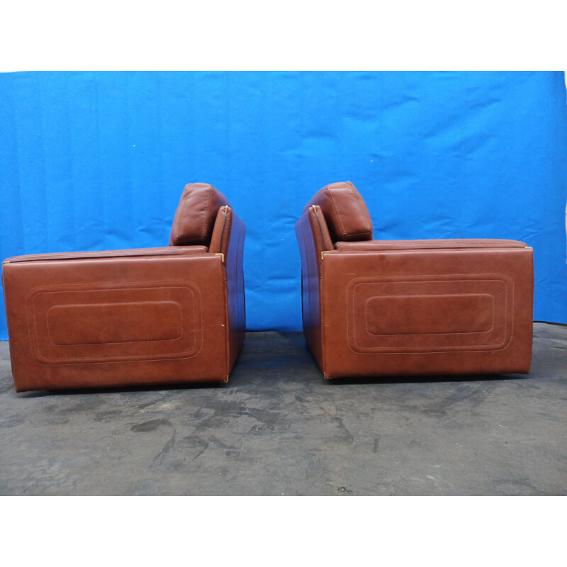 Pair of vintage armchairs by Baxter Miami