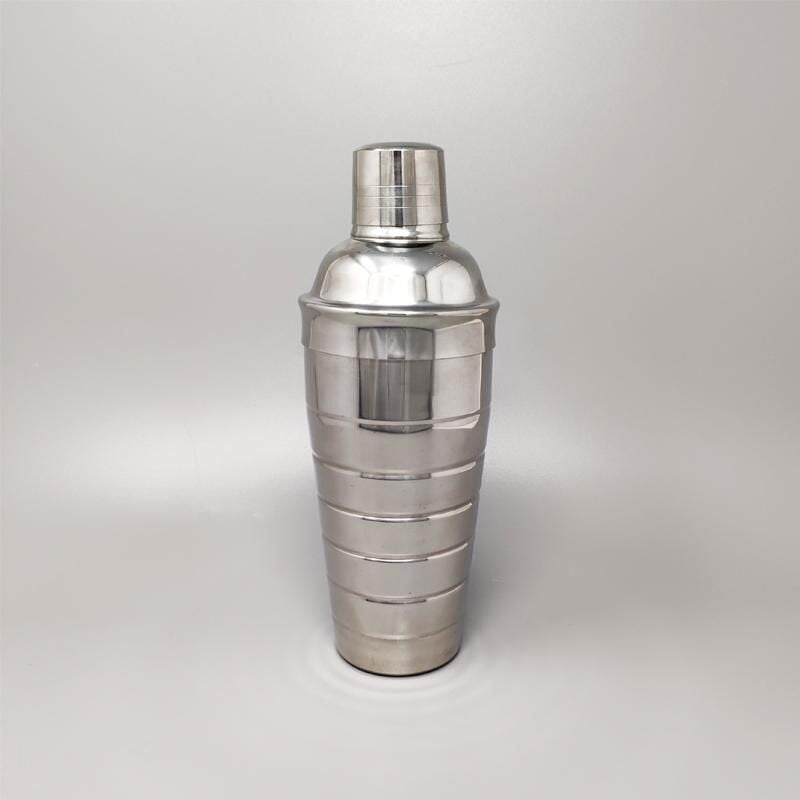 Vintage stainless steel cocktail shaker by Wmf Cromargan, Germany 1960