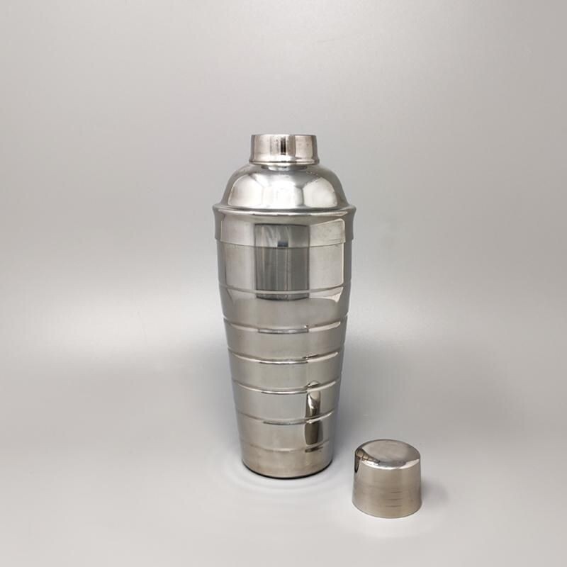 Vintage stainless steel cocktail shaker by Wmf Cromargan, Germany 1960