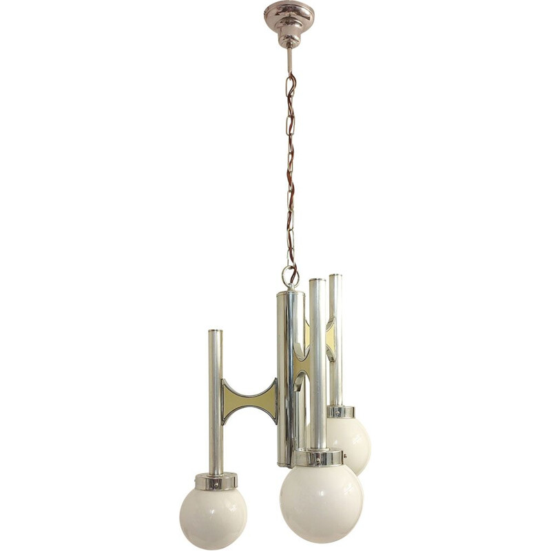 Vintage hanglamp van Sciolari, Italië 1970