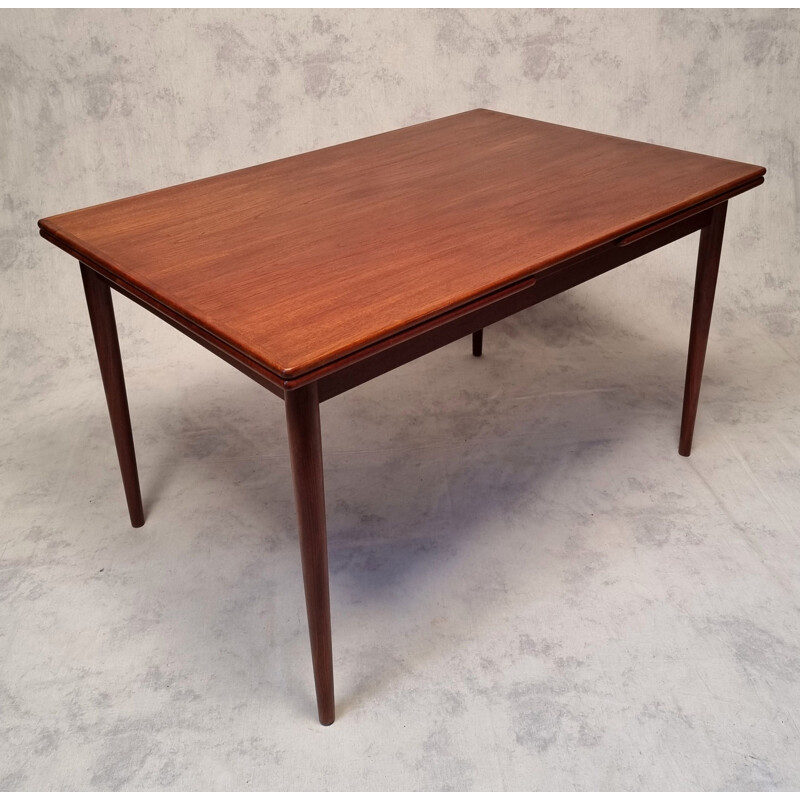 Vintage teak table by Willy Sigh for Sigh & Son Mobelfabrik, 1960