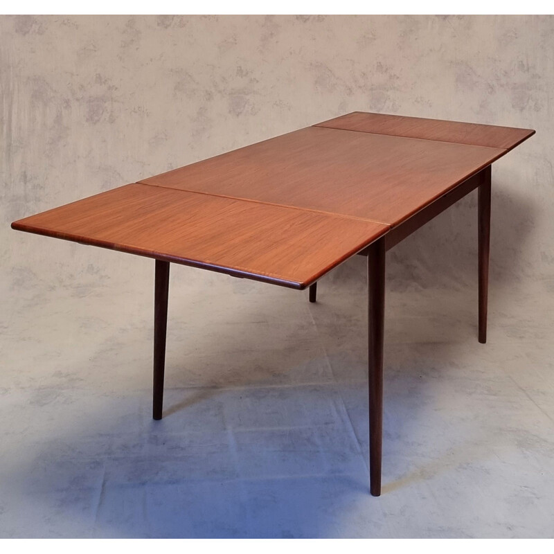 Vintage teak table by Willy Sigh for Sigh & Son Mobelfabrik, 1960