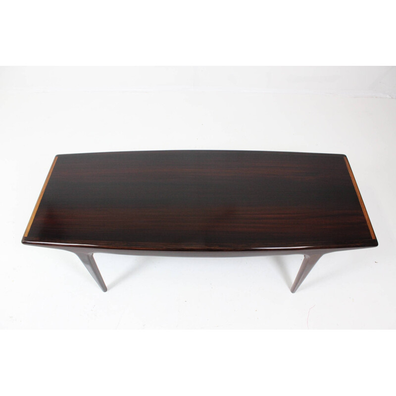 CFC Silkeborg coffee table in teak, Johannes ANDERSEN - 1960s