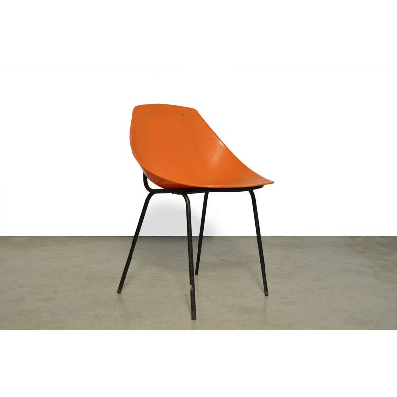 Vintage Coquillage chair by Pierre Guariche for Meurop, Belgium 1960s