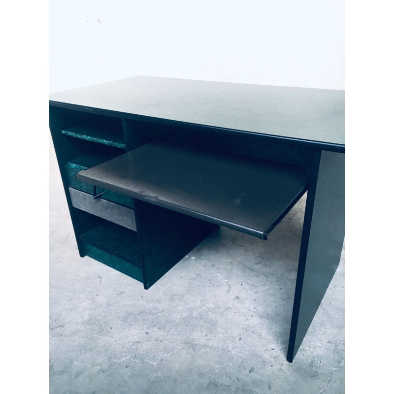 Vintage Memphis computer desk by Gautier, France 1985