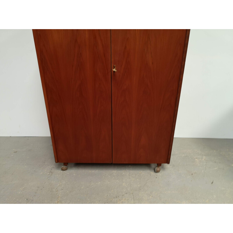 Vintage teak box desk