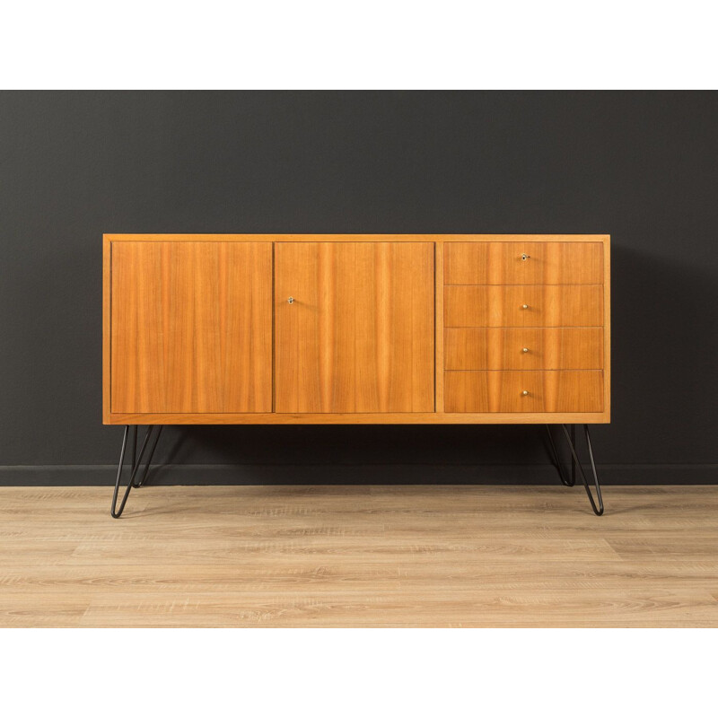 Vintage walnut sideboard by Georg Satink for WK Möbel, Germany 1950s