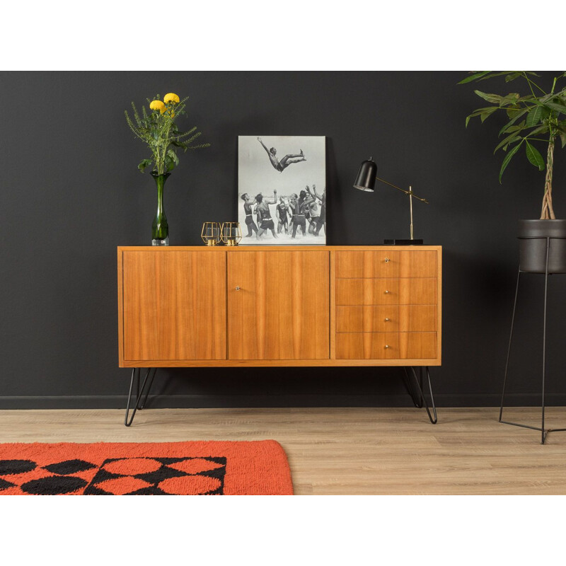 Vintage walnut sideboard by Georg Satink for WK Möbel, Germany 1950s