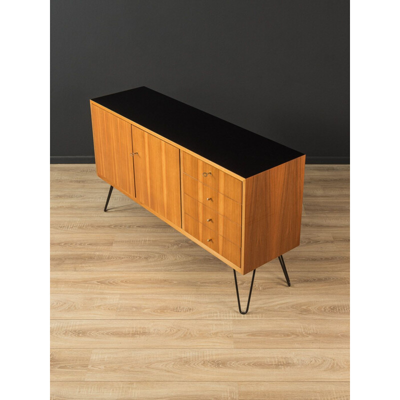 Vintage walnut sideboard by Georg Satink for WK Möbel, Germany 1950s