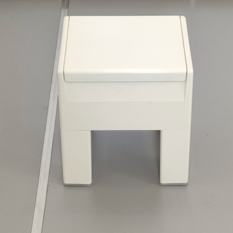 Mid century Gedy G-box stool by Olaf von Bohr, 1971