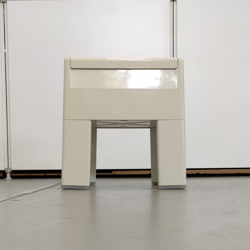 Mid century Gedy G-box stool by Olaf von Bohr, 1971