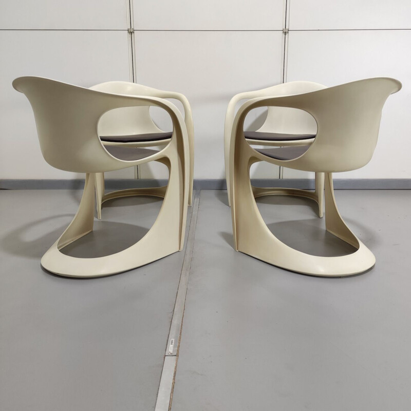 Set of 4 vintage Casala armchairs by Alexander Begge, Germany 1974