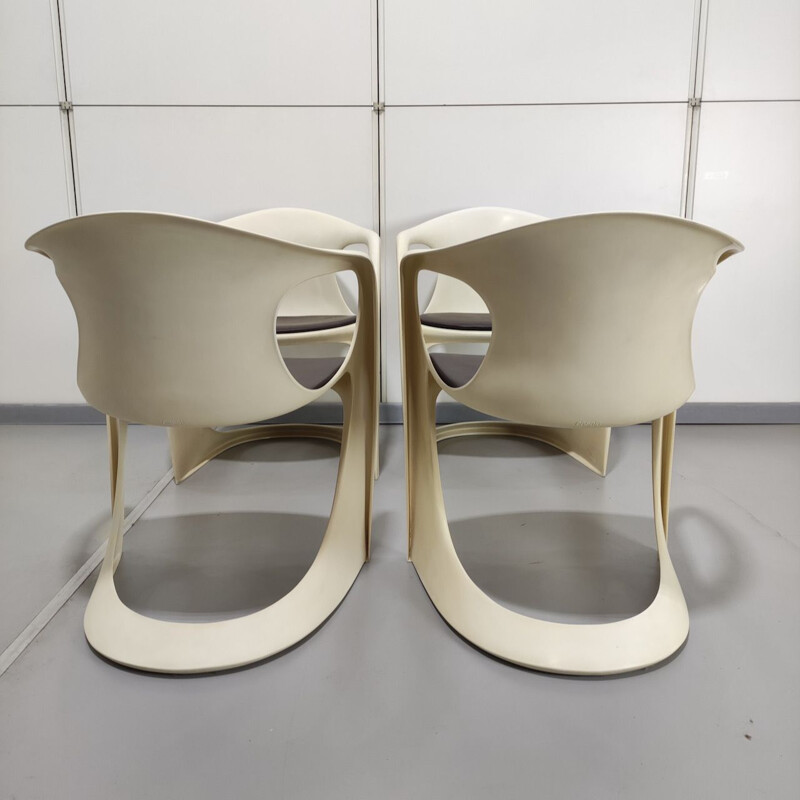 Ensemble de 4 fauteuils vintage Casala par Alexander Begge, Allemagne 1974