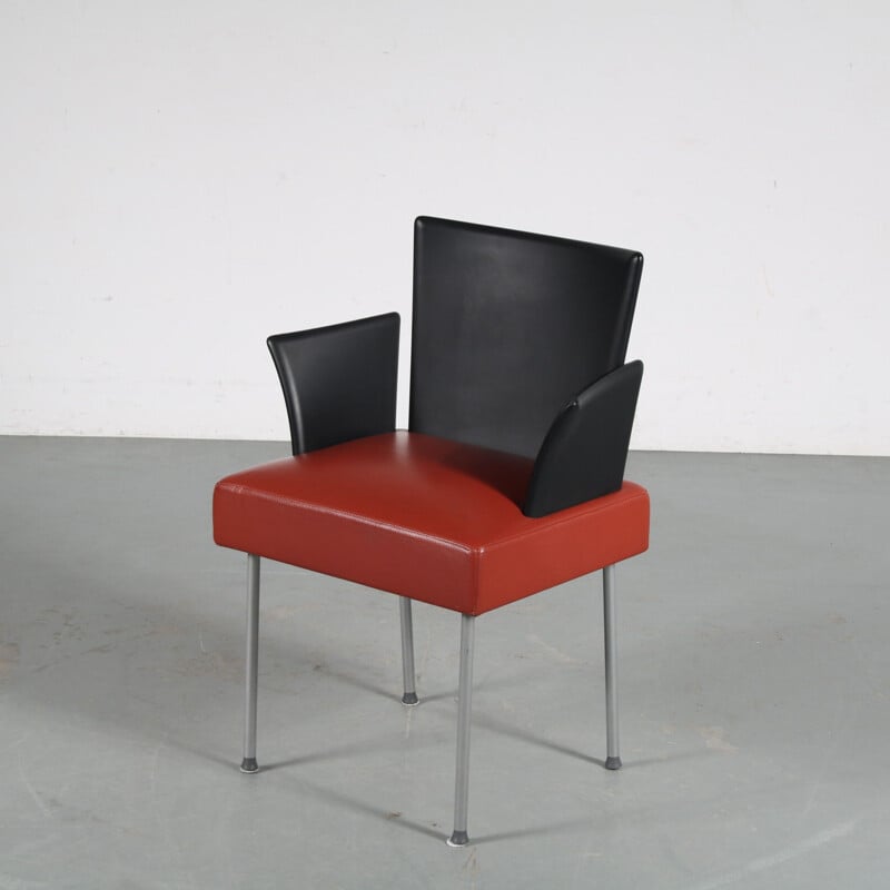 Vintage "Calvi" side chair by Gijs Papavoine for Montis, Netherlands 1980s