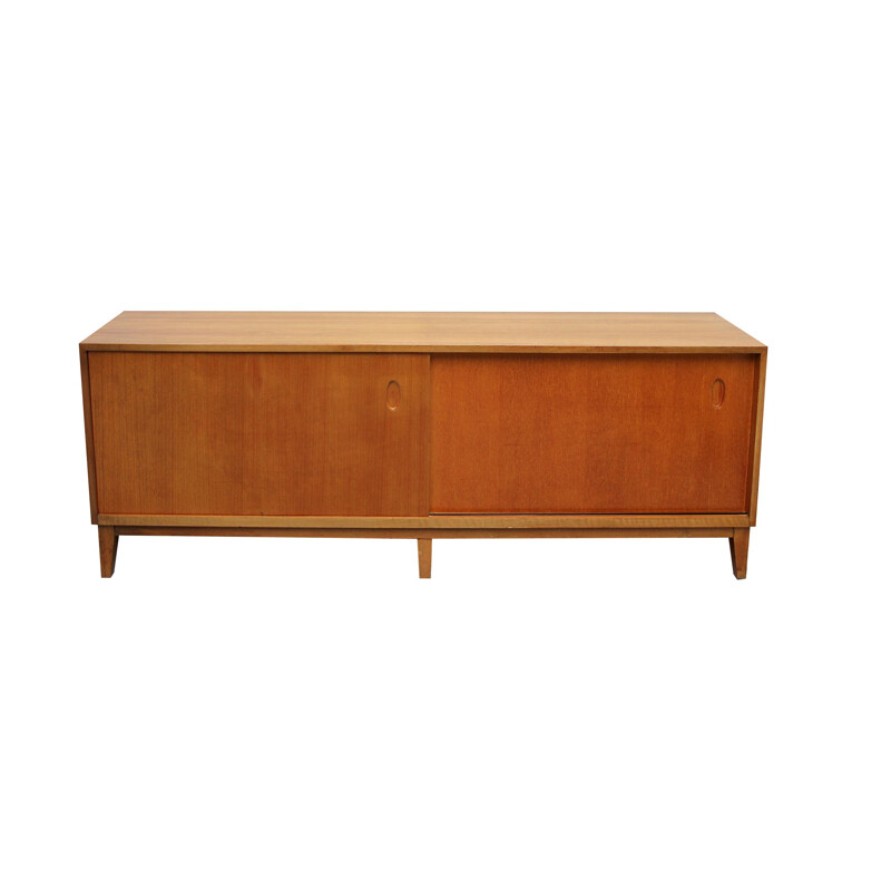 Vintage walnut sideboard by Georg Satink for Wk-Furnitures, Germany 1950s