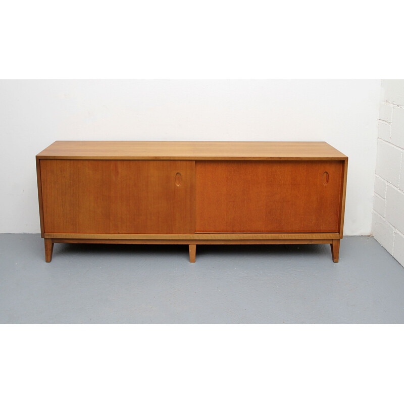Vintage walnut sideboard by Georg Satink for Wk-Furnitures, Germany 1950s