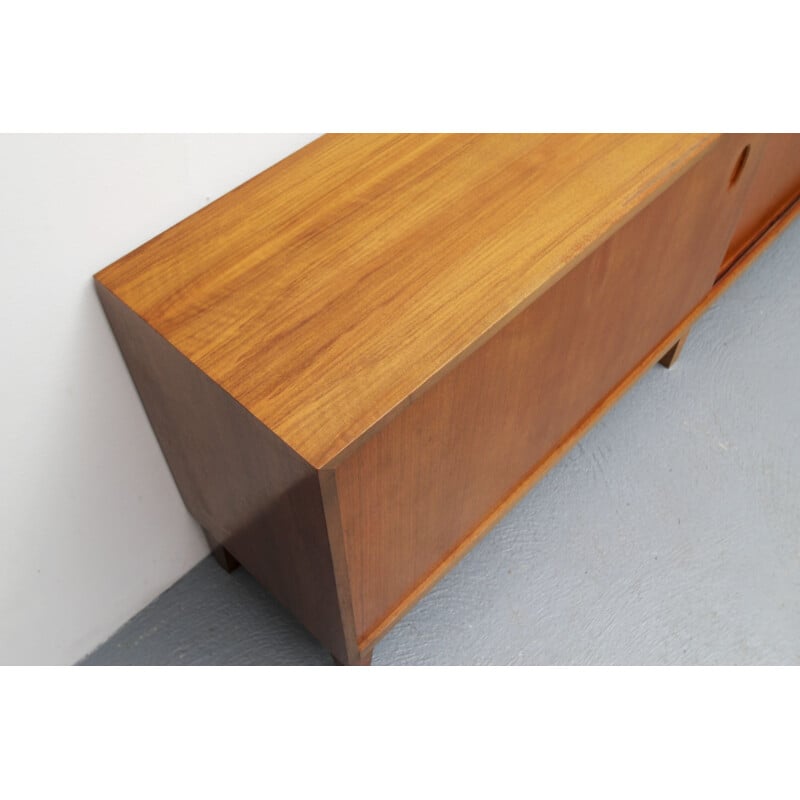 Vintage walnut sideboard by Georg Satink for Wk-Furnitures, Germany 1950s