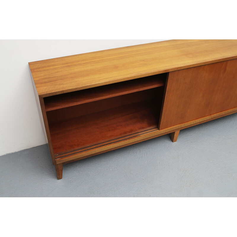 Vintage walnut sideboard by Georg Satink for Wk-Furnitures, Germany 1950s