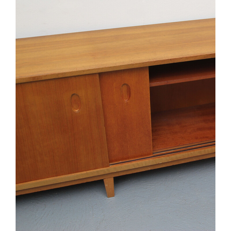 Vintage walnut sideboard by Georg Satink for Wk-Furnitures, Germany 1950s