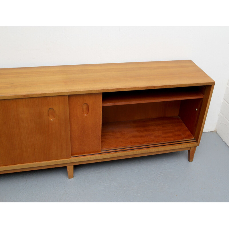 Vintage walnut sideboard by Georg Satink for Wk-Furnitures, Germany 1950s