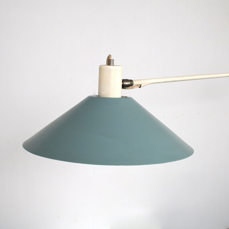 Vintage pendant lamp by J.J.M. Hoogervorst for Anvia, Netherlands 1950
