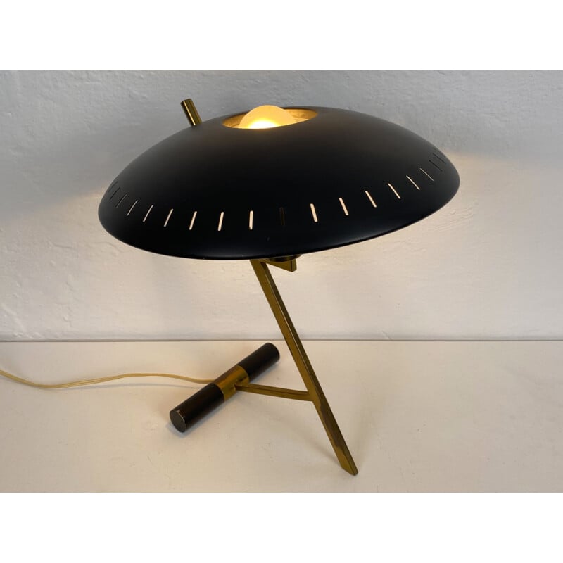 Lampe de table vintage modèle "Z " par Louis C. Kalff pour Philips, Belgique 1950