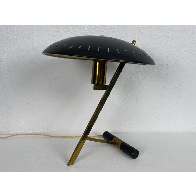 Vintage table lamp model "Z" by C. Kalff for Philips, Belgium 1950
