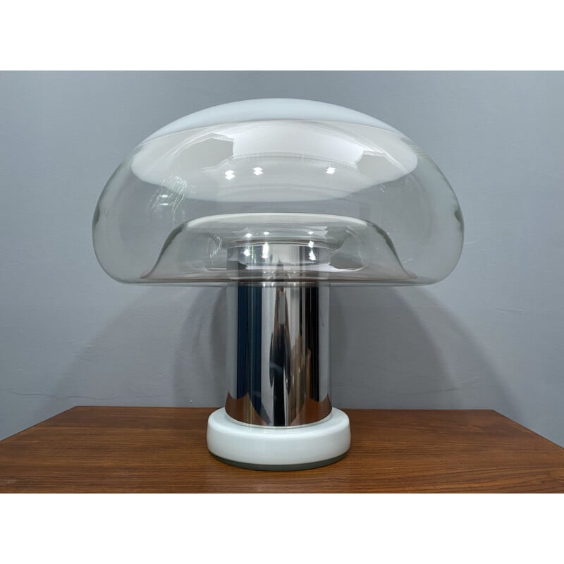 Vintage L419 table lamp by Michael Red for Vistosi, Italy 1970s