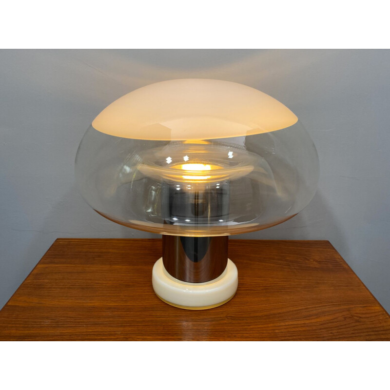 Vintage L419 table lamp by Michael Red for Vistosi, Italy 1970s