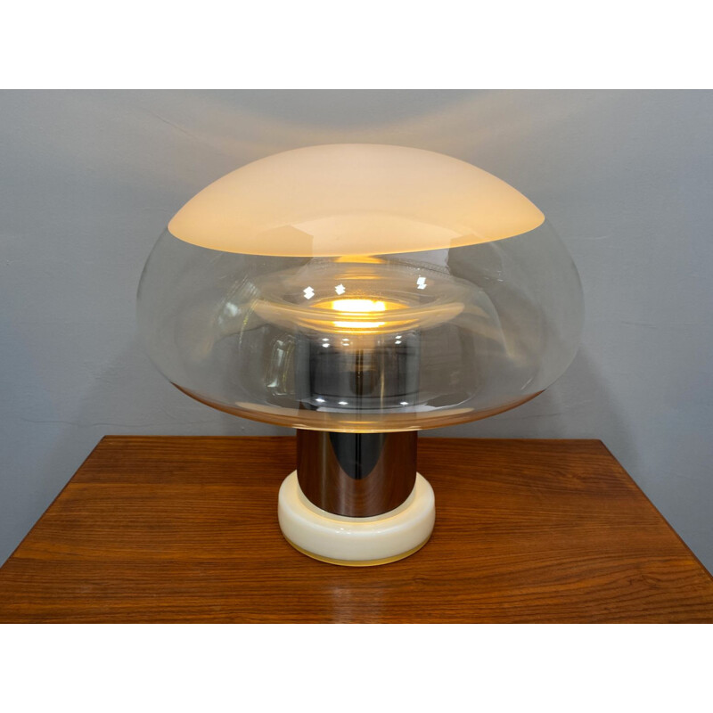 Vintage tafellamp L419 van Michael Red voor Vistosi, Italië 1970