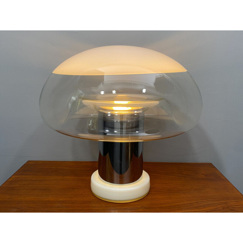 Vintage tafellamp L419 van Michael Red voor Vistosi, Italië 1970