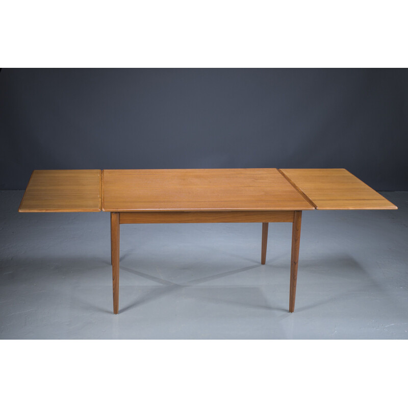 Teak vintage dining table, 1960s