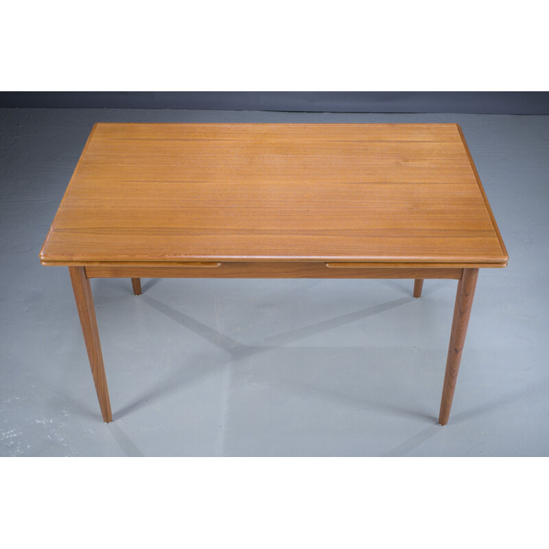 Teak vintage dining table, 1960s