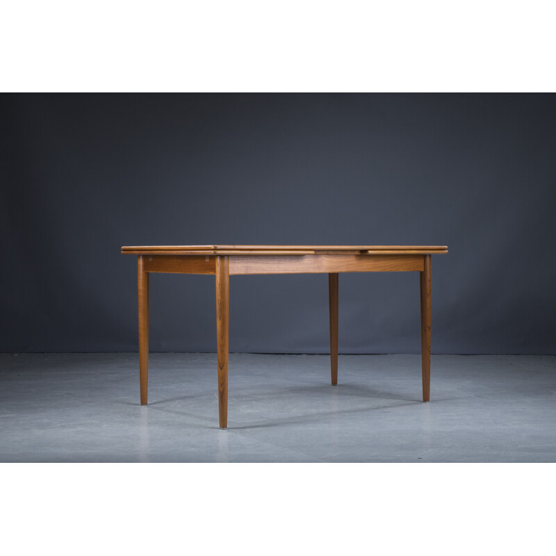 Teak vintage dining table, 1960s