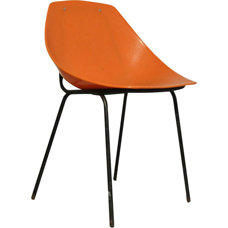 Vintage Coquillage chair by Pierre Guariche for Meurop, Belgium 1960s