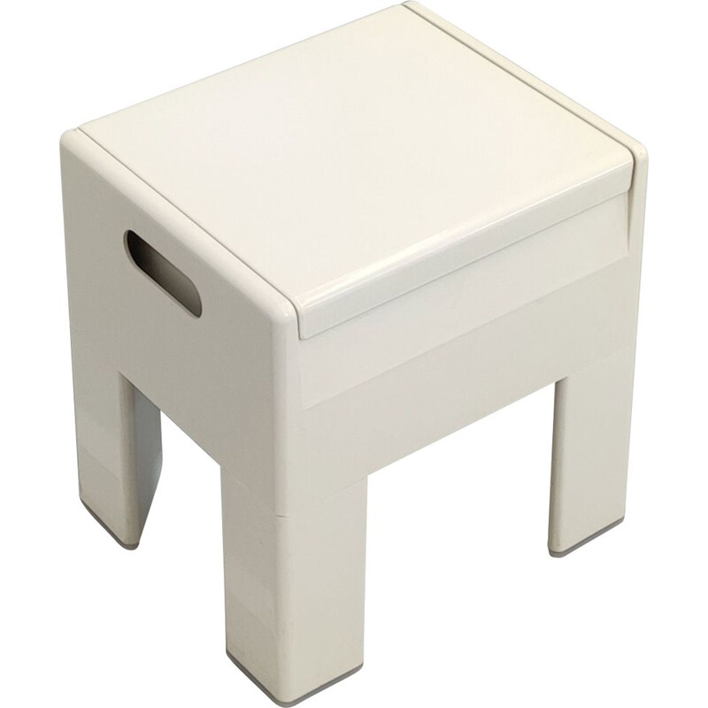 Mid century Gedy G-box stool by Olaf von Bohr, 1971