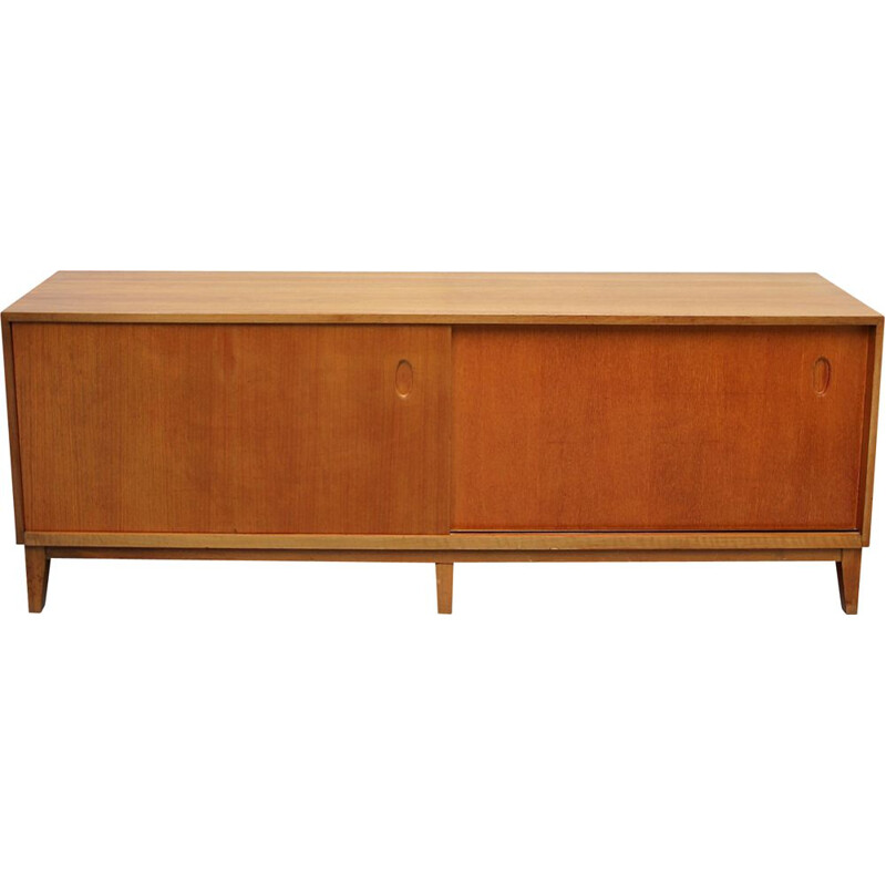 Vintage walnut sideboard by Georg Satink for Wk-Furnitures, Germany 1950s