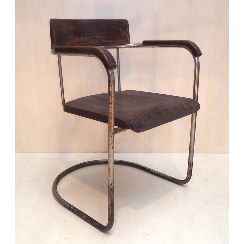 Vintage armchair, Rudolf VICHR - 1930s