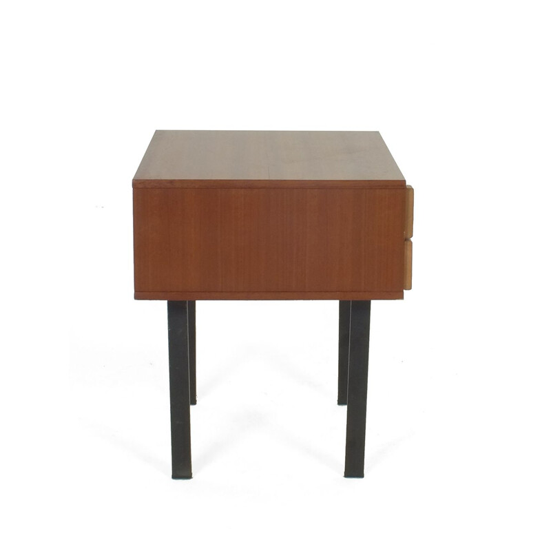 Vintage side table with 2 drawers, 1960s