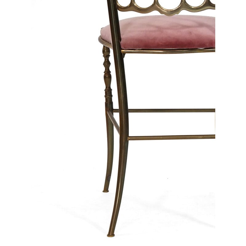 Cadeira Chiavari vintage em rosa pálido