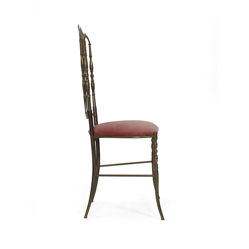 Chiavari vintage stoel in lichtroze
