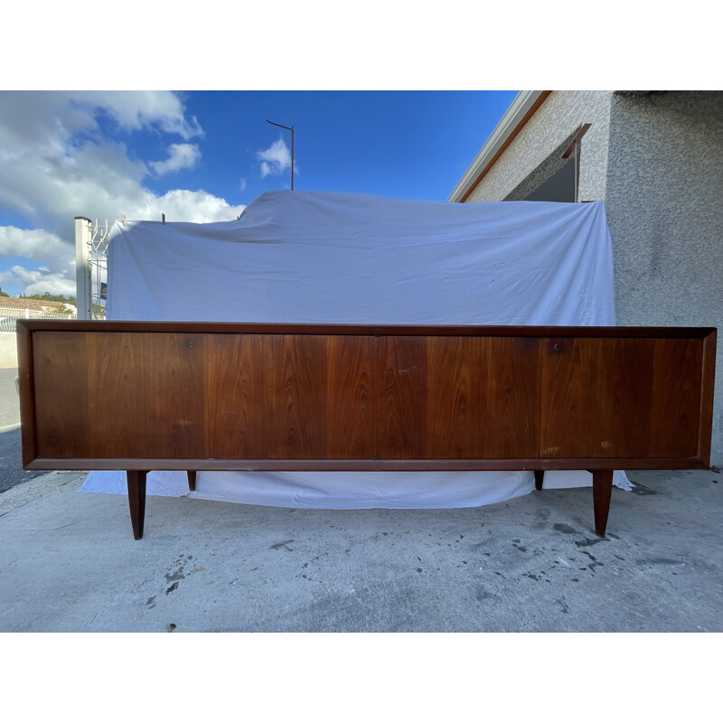 Vintage rosewood sideboard by Roche et Bobois, 1960