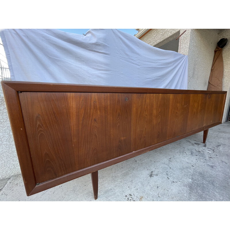 Vintage rosewood sideboard by Roche et Bobois, 1960