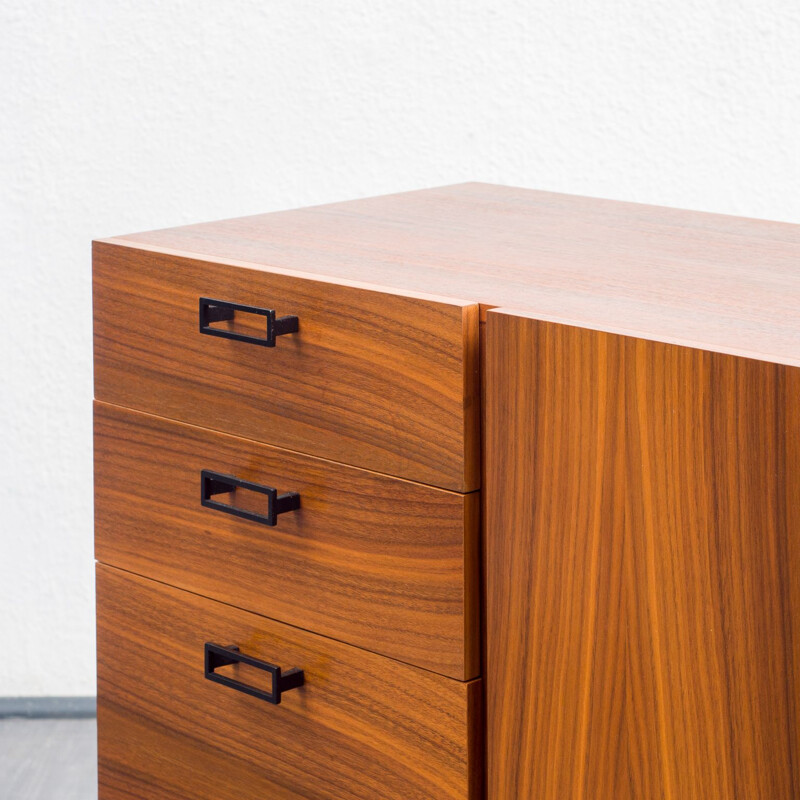 Vintage sideboard in walnut, 1960s