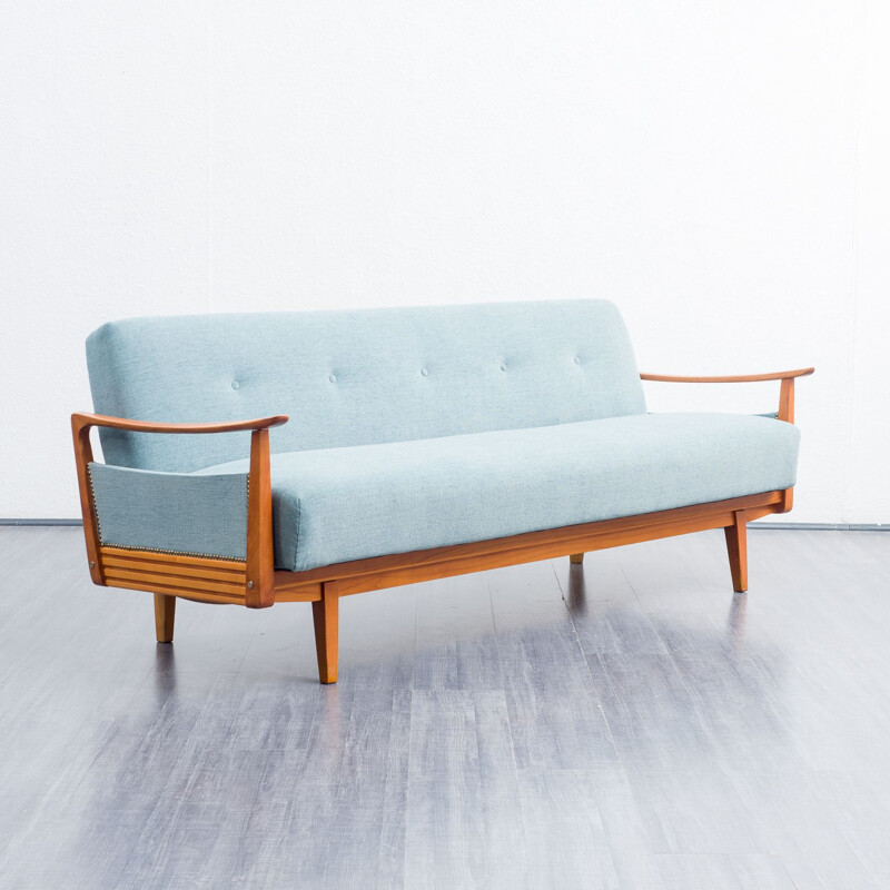 Mid-century sofa with fold-out guest bed, 1950s