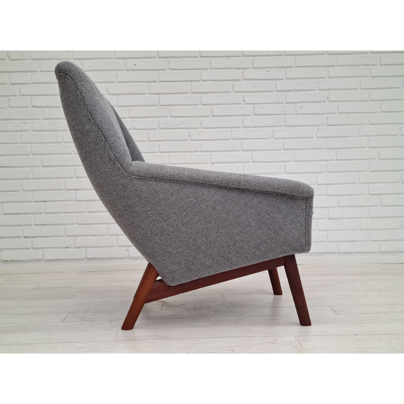 Fauteuil haut vintage danois, 1970