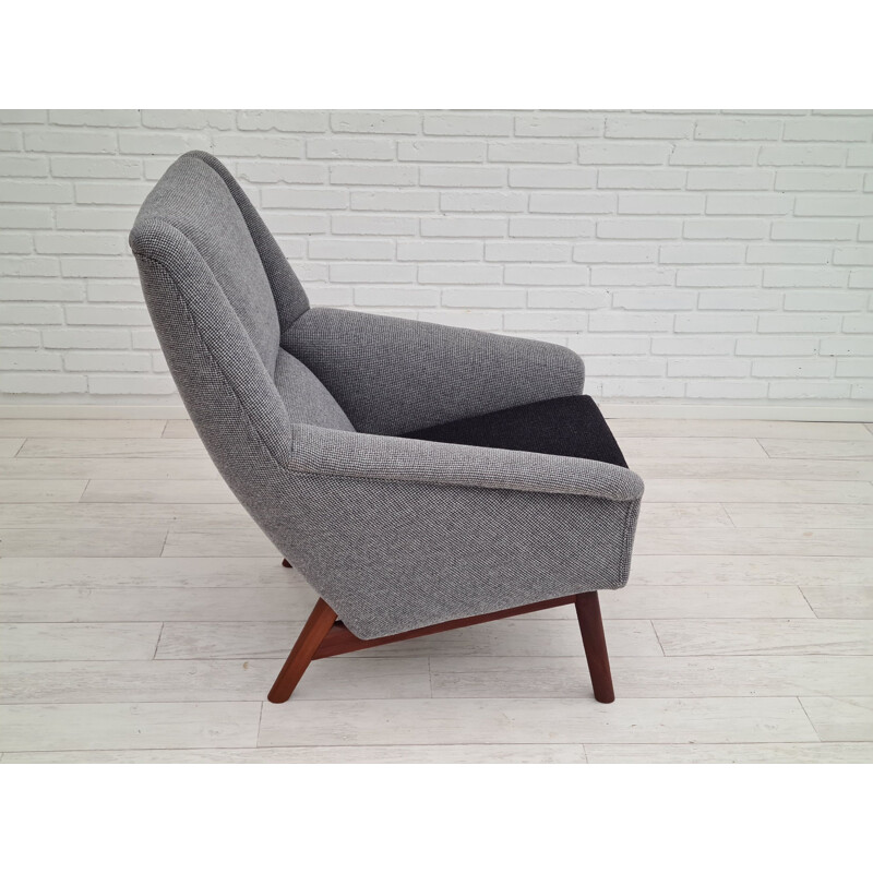 Fauteuil haut vintage danois, 1970