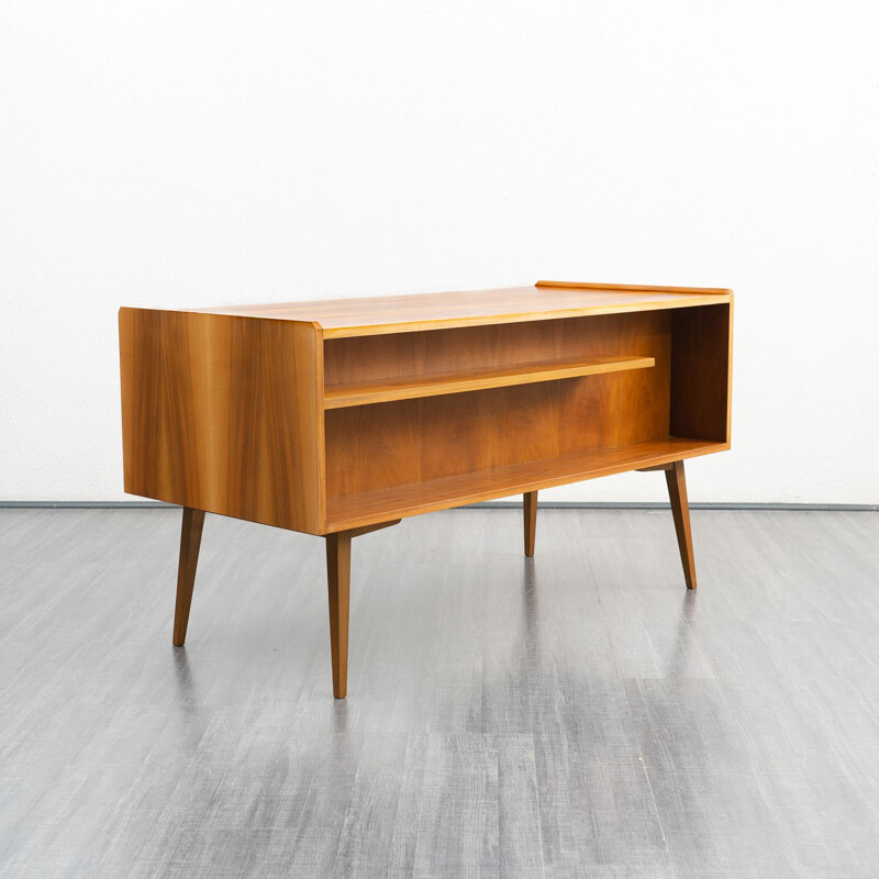 Mid-century walnut desk, 1950s
