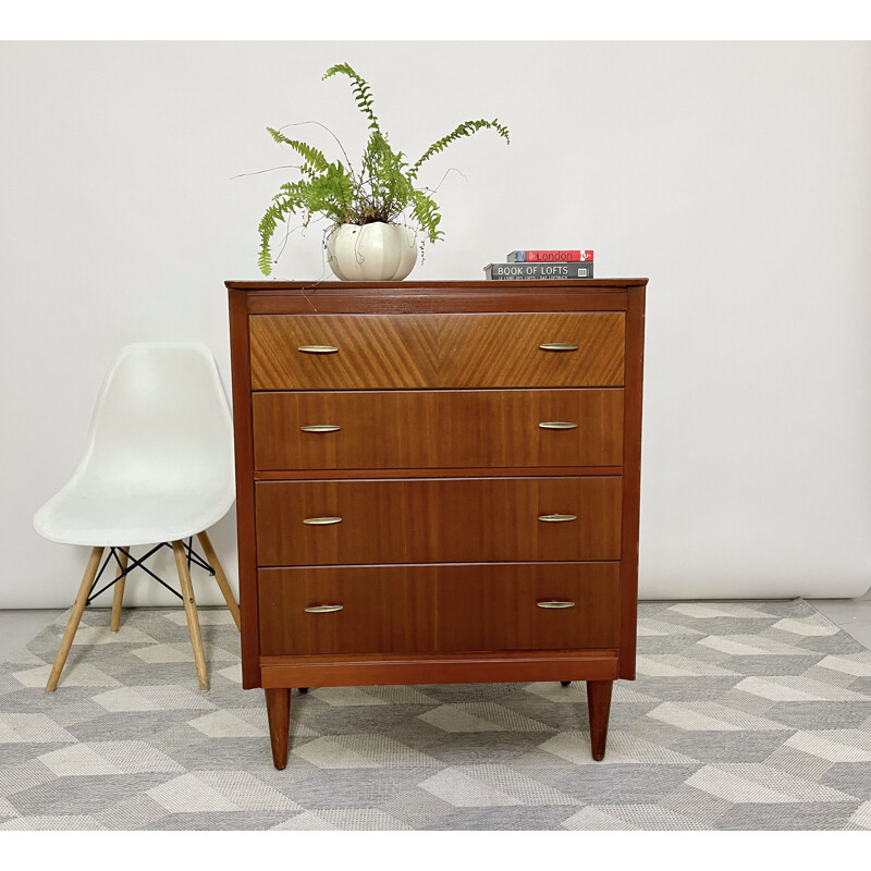 Mid-century chest of drawers by Harris Lebus